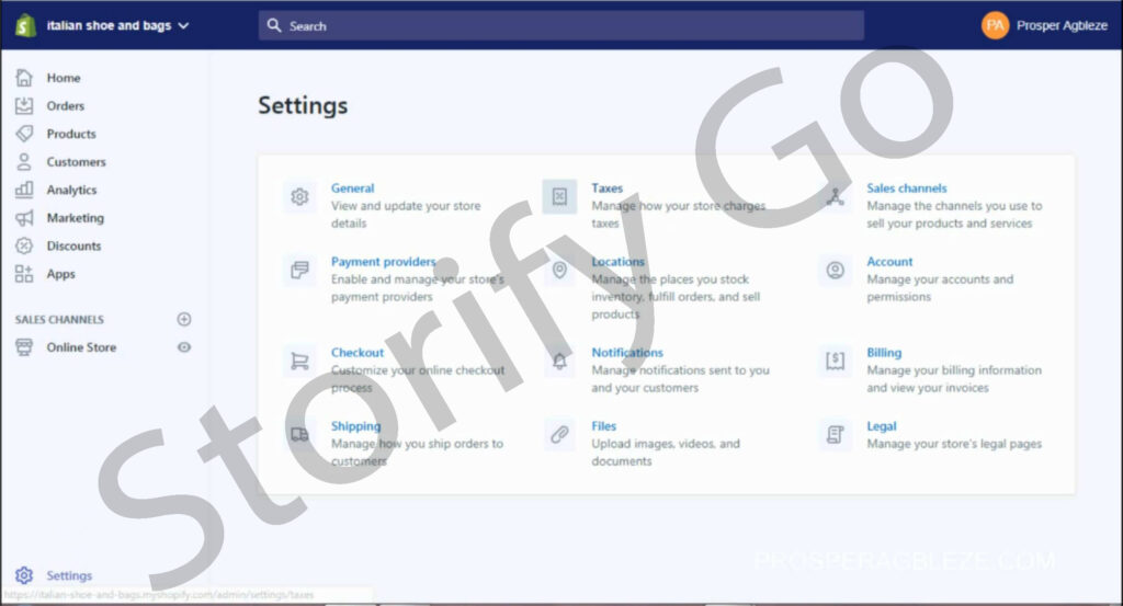 7 Modify Your Store Settings