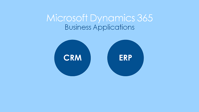 Microsoft Dynamics 365 CRM and ERP Microsoft Dynamics 365 CRM and ERP
