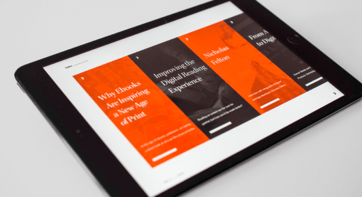 Digital bookshelf apps