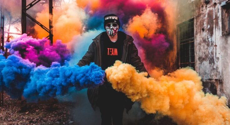 Smoke Bomb Photography