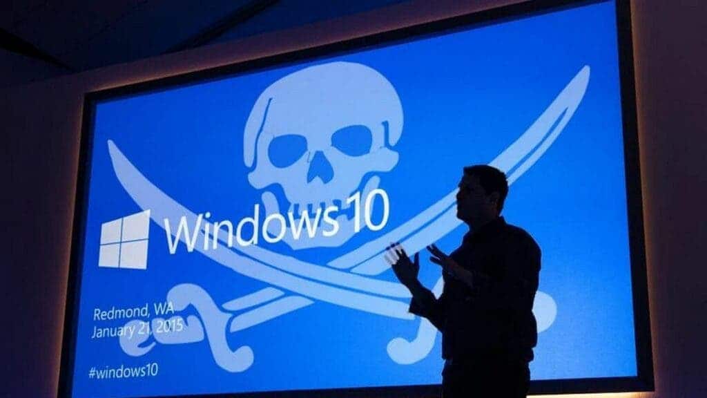 pirated Windows 10