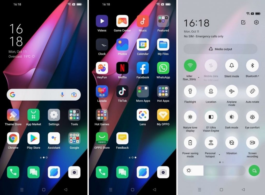 visual changes in ColorOS 12 visual changes in ColorOS 12