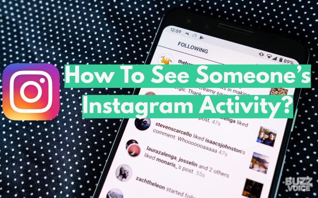 Activity on Instagram Activity on Instagram