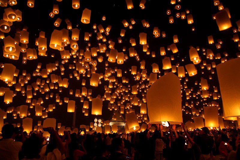 Paper lanterns Paper lanterns