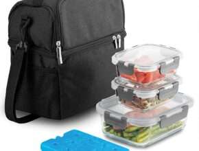 91 IfCIFsGL. AC SL1500 Lunch Box With Ice Pack Compartment