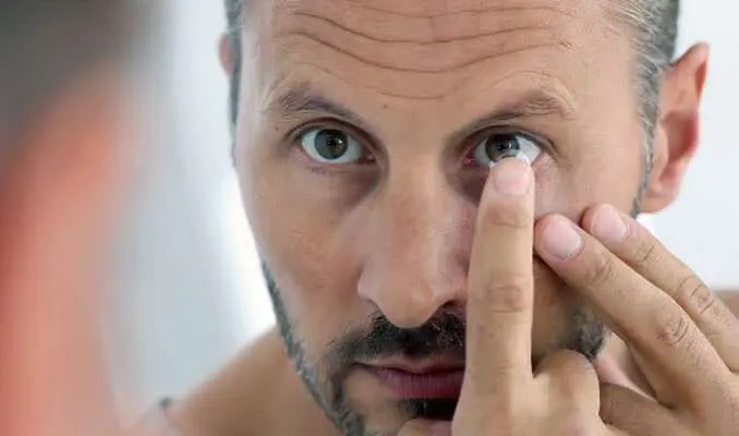 Wearing Contact Lenses