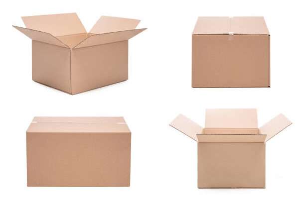 corrugated 2 shipping boxes