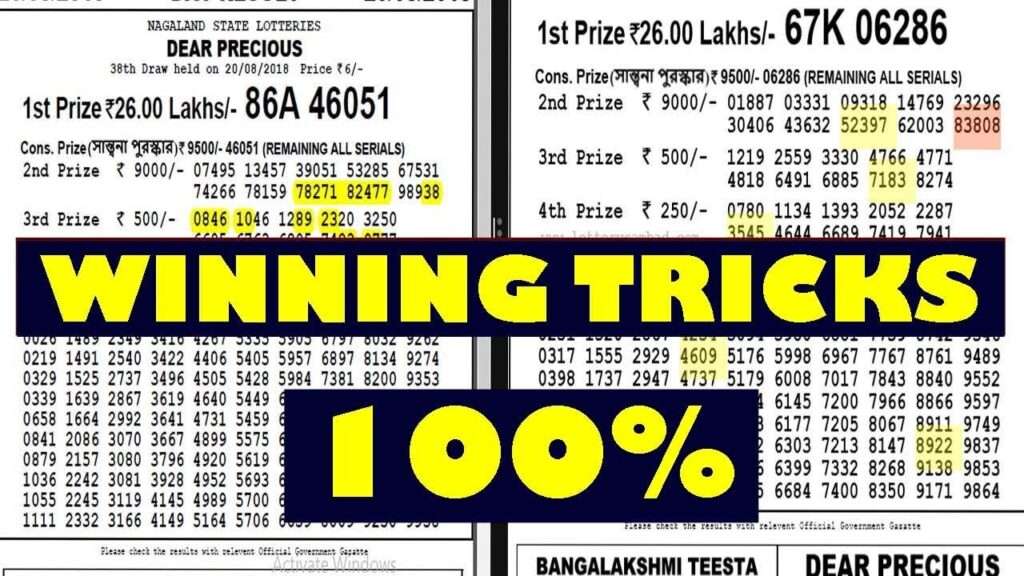 Lottery Sambad Winning Tips Lottery Sambad Winning Tips