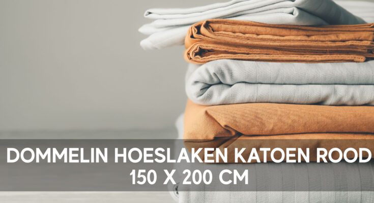 dommelin hoeslaken katoen rood 150 x 200 cm dommelin hoeslaken katoen rood 150 x 200 cm