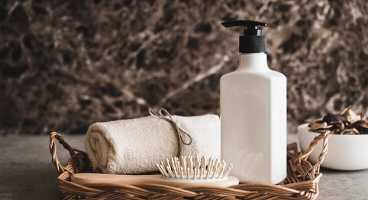 Shampoo Packaging 1 Mold Labeling Environmentally Friendly